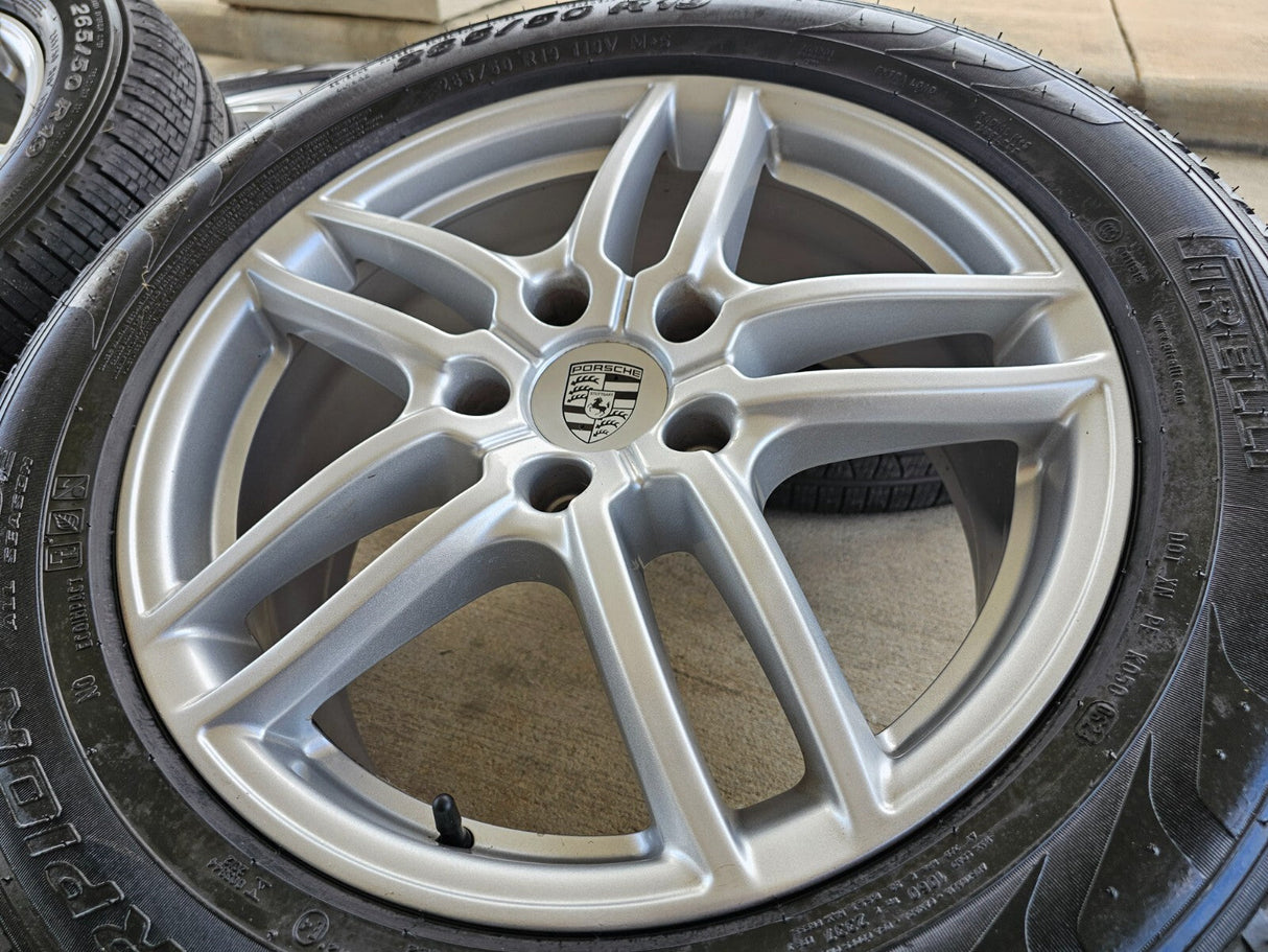 19" Porsche Cayenne OEM 67404 wheels rims tires PIRELLI Texas Truck Tire