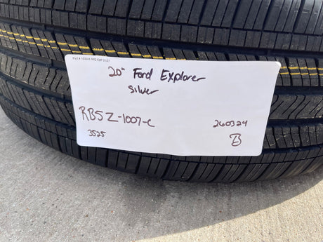 20" Ford Explorer Limited OEM rims wheels Lincoln Aviator GOODYEAR 2025 2026 NEW Texas Truck Tire