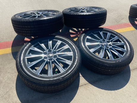 22" Toyota Tundra Sequoia OEM wheels rims 78519 Land Cruiser GX550 2025 2026 NEW Texas Truck Tire
