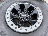 17" Ford F-150 Raptor OEM BEADLOCK rims wheels 10459 95210 BFG KO2 37" tires NEW Texas Truck Tire