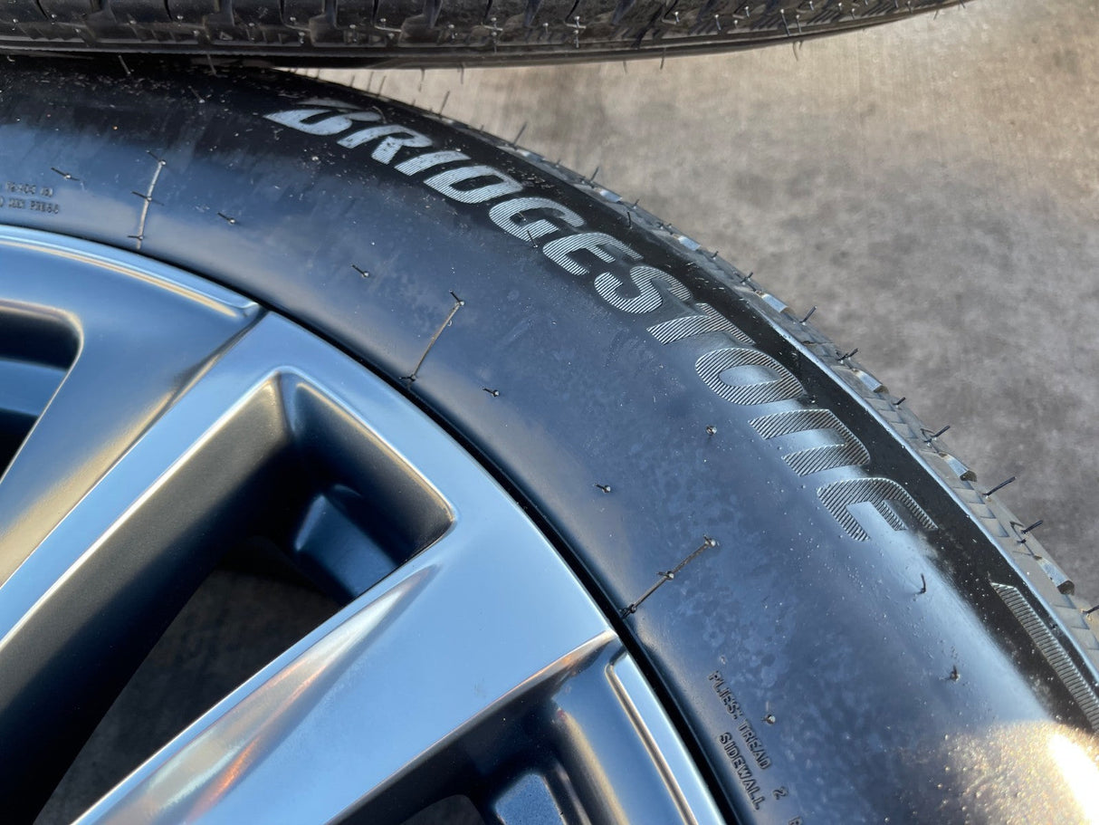 22" Cadillac Escalade Platinum OEM wheels rims tires 2024 2025 2026 FRESH NEW Texas Truck Tire