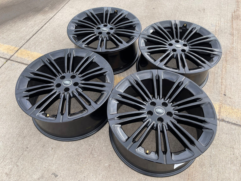23" Land Rover Range AUTOBIOGRAPHY OEM 72377 wheels rims 2024 2025 2026 Texas Truck Tire