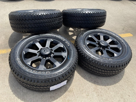 20" Dodge Ram 2500 3500 LARAMIE OEM 2700 wheels rims 2023 2024 2025 2026 NEW Texas Truck Tire
