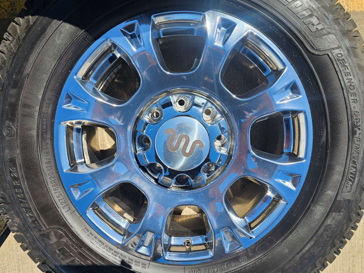 20" Ford F-250 F-350 KING RANCH OEM 10291 rims wheels MICHELIN DEFENDER PLATINUM Texas Truck Tire