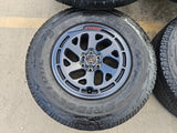 17" Nissan Frontier X-PRO OEM Desert Runner wheels rims tires DUELER A/T Texas Truck Tire