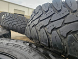 17" Dodge Ram 3500 Dually Laramie 8x200 wheels rims 2703 2704 OEM TOYO M/T 33" Texas Truck Tire