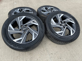 17" Hyundai Elantra Sonata OEM wheel rims 71067 Veloster 2024 2025 2026 GOODYEAR Texas Truck Tire
