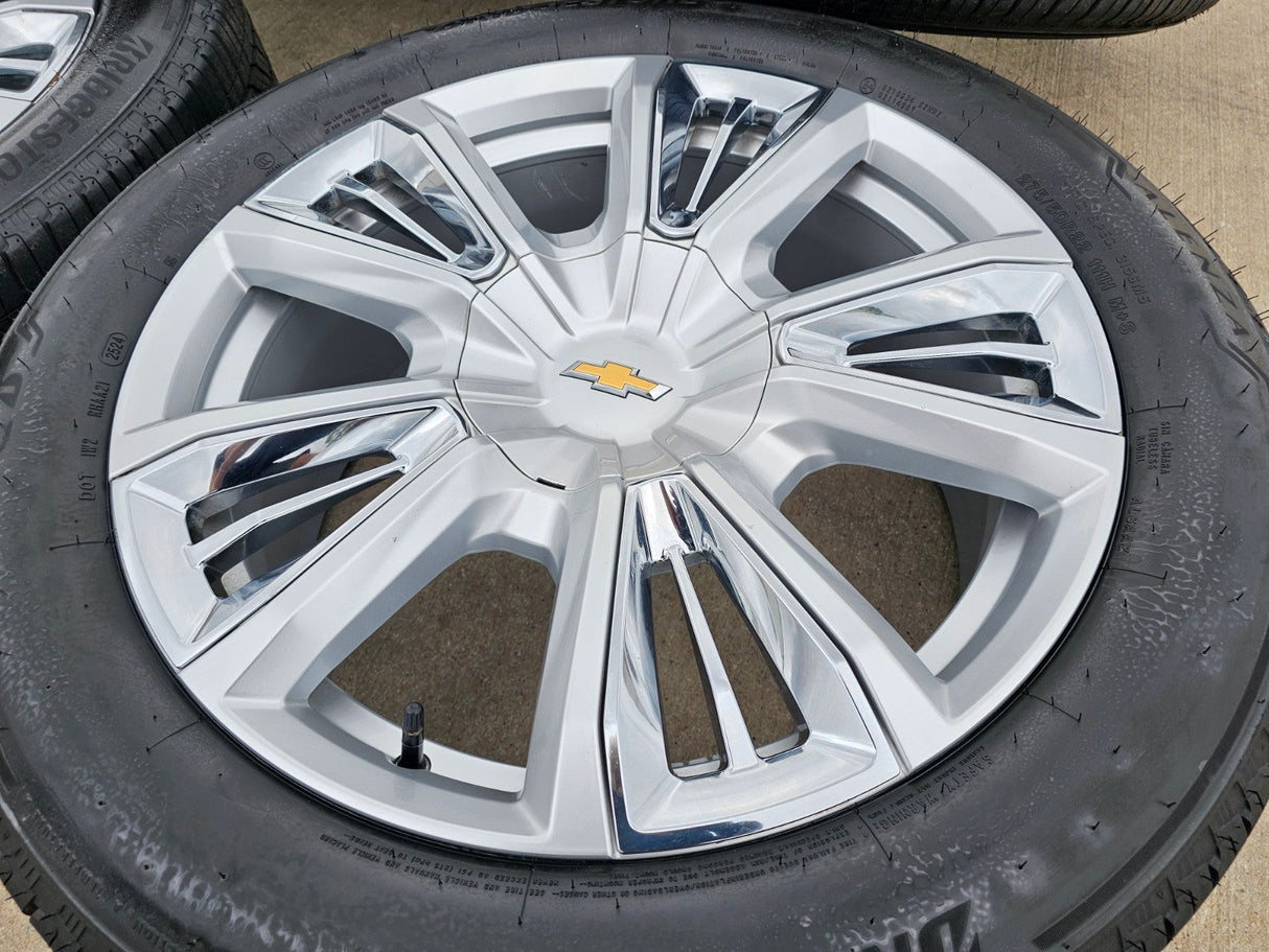 22" Chevy Tahoe RST Premier OEM wheels rims 14046 96951 Silverado Suburban Texas Truck Tire