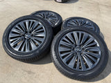 22" Infiniti QX80 QX56 Nissan Titan Armada OEM 94236 wheels rims PIRELLI NEW Texas Truck Tire