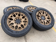 22" Hummer EV HEV 2500 OEM 8x165 14094 wheels rims 2024 2025 2026 2027 NEW Texas Truck Tire