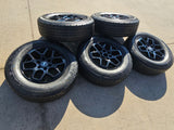 18" Ford Bronco wheels rims tires black 95213 Ranger 2023 2024 2025 2026 Texas Truck Tire
