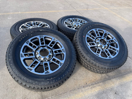 20" Ford F-250 F-350 OEM LIMITED Platinum 10302 10483 wheels rims 2025 2026 NEW Texas Truck Tire