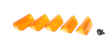 Complete Performance Lund Moon Sun Cab Visor Replacement Light Lenses - Amber Complete Performance