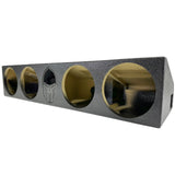 Jeep Gladiator 19-25 Subwoofer Box Quad 8 Front Fire Ported Under Rear Seat Moon Car Stereo