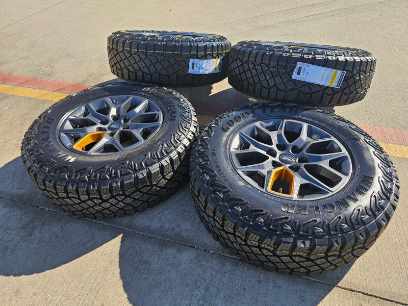 18" Ford Expedition F-150 TREMOR OEM rims wheels TIMBERLINE 2025 2026 2027 NEW Texas Truck Tire