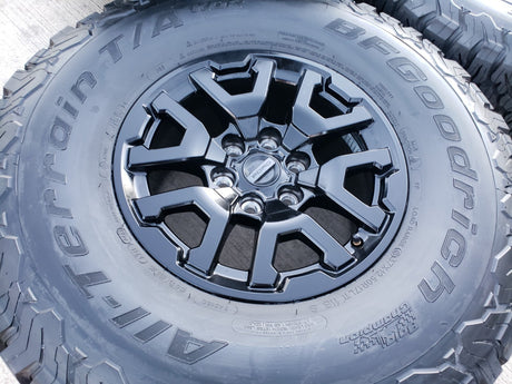 17" Ford F-150 Raptor Bronco OEM rims wheels BFG 10461 tires 2025 2026 BFG NEW Texas Truck Tire