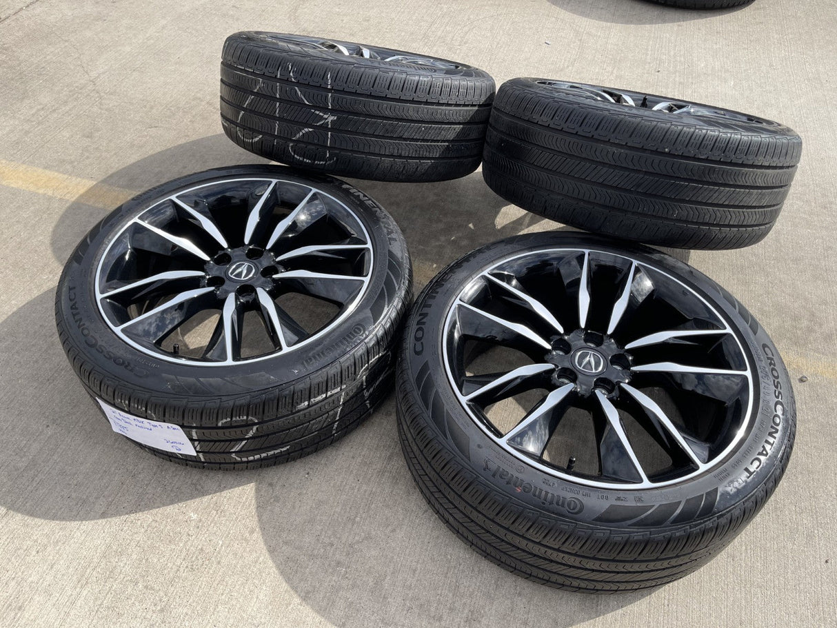 21" Acura MDX Type S OEM wheels rims 71885 Honda Ridgeline Pilot CONTINETAL Texas Truck Tire