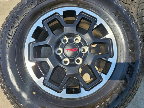 18" Toyota Tacoma 4Runner TRD OEM 94199 wheels rims 2024 2025 2026 NEW Texas Truck Tire
