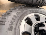 18" Ford F-250 F-350 OEM TREMOR rims wheels 10482 tires 35" DURATRAC A/T Texas Truck Tire