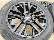 22" GMC Yukon Sierra OEM Chevy Silverado Tahoe 5903 wheels rims 2023 2024 2025 Texas Truck Tire