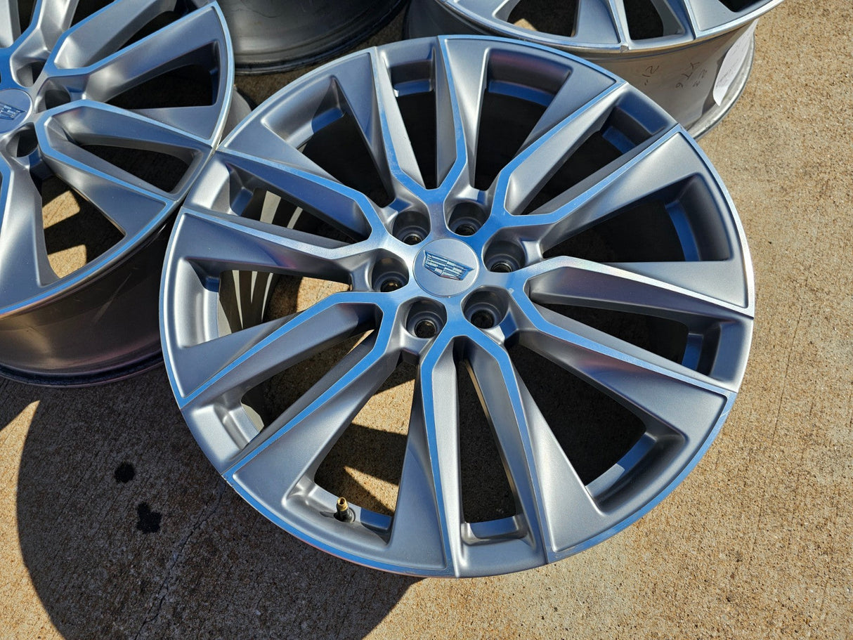 21" Cadillac XT6 XT5 SRX OEM 4851 wheels rims 2023 2024 2025 2026 Texas Truck Tire