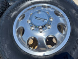 17" American Racing AR204 Dodge Ram 3500 DUALLY OEM wheels rims 8x165 8x6.5 NEW Texas Truck Tire