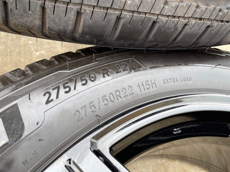 22" Toyota Tundra Sequoia OEM wheels rims 75282 Land Cruiser GX550 MICHELIN NEW Texas Truck Tire