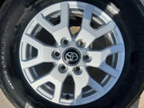 17" Toyota Tacoma 4Runner TRD OEM 94254 10637 wheels rims 2025 2026 GOODYEAR NEW Texas Truck Tire