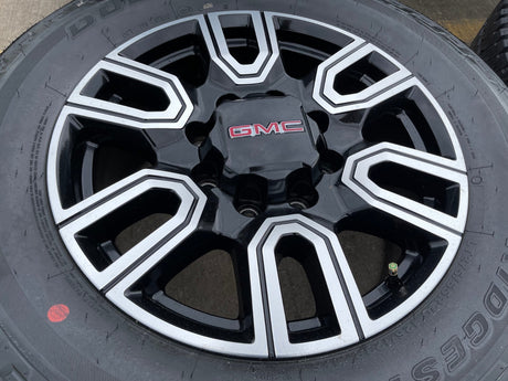 20" GMC Sierra AT4 2500 3500 OEM wheels rims 5950 Silverado 2023 2024 2025 2026 Texas Truck Tire