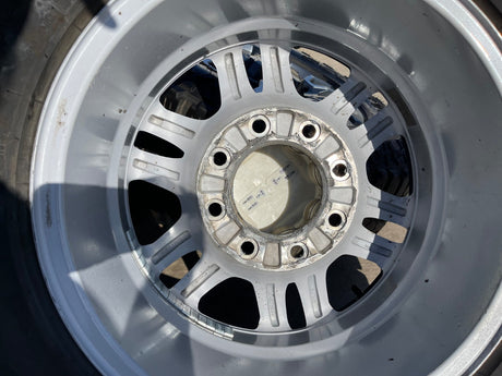 18" GMC Sierra AT4X Chevy Silverado 2500 3500 OEM 5949 wheels rims GOODYEAR A/T Texas Truck Tire