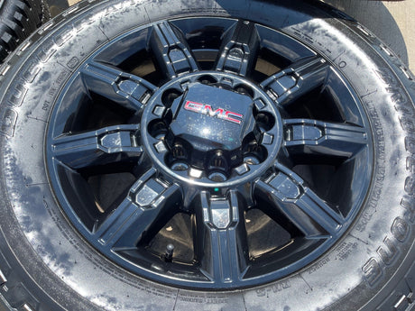 20" GMC Sierra AT4X 2500 3500 OEM 14137 5963 wheels rims Silverado 2025 2026 NEW Texas Truck Tire
