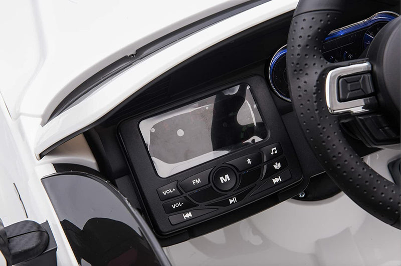 24V KIDS GIRLS RIDE ON FORD MUSTANG GT DELUXE EDITION VEHICLE, DUAL HIGH-PERFORMANCE ENGINES+REMOTE CONTROL