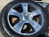 20" Dodge Ram 1500 OEM LIMITED 2676 2723 wheels rims 2025 2026 FALKEN A/T NEW Texas Truck Tire