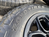 (5) 18" AEV SALTA GMC Sierra AT4X Chevy Silverado OEM rims wheels TOYO A/T3 Texas Truck Tire