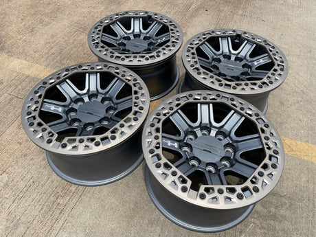 (5) 18" Hummer Grazen beadlock EV HEV 2500 OEM wheels rims 2024 2025 2026 NEW Texas Truck Tire