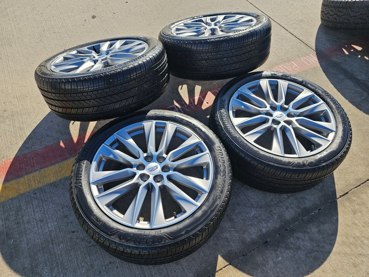 21" Cadillac XT6 XT5 SRX OEM 4851 wheels rims 2023 2024 2025 2026 BRIDGESTONE Texas Truck Tire