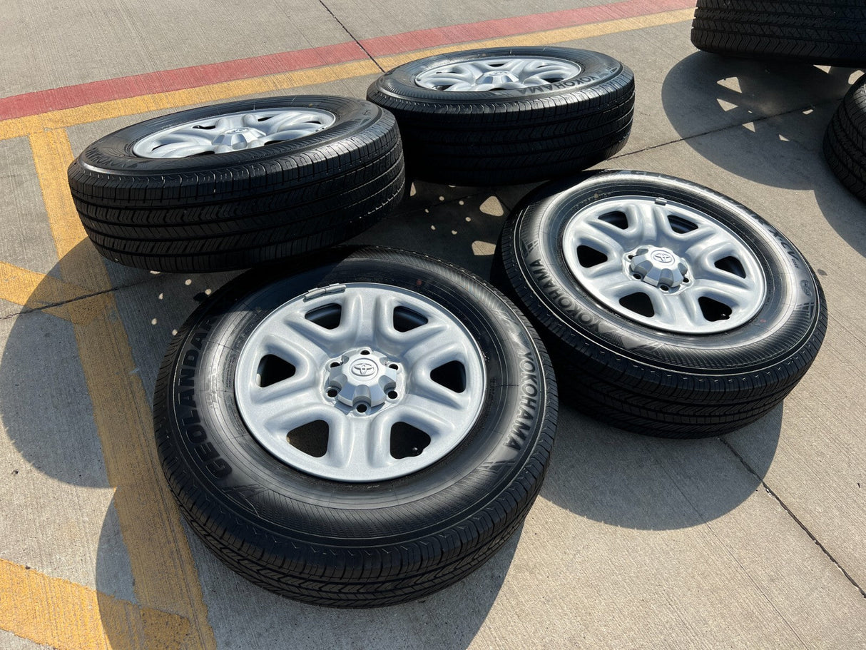 18" Toyota Tundra TSS TRD OEM wheels rims 99083 75275 Sequoia LX600 NEW Texas Truck Tire