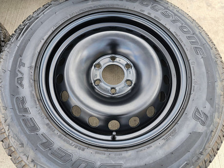 (4) 18" INEOS Grenadier OEM wheels rims tires STEEL 2023 2024 2025 2026 2027 NEW Texas Truck Tire