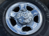 17" Ram 2500 3500 Laramie Power Wagon OEM 2186 wheels rims FIRESTONE A/T2 Texas Truck Tire