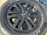18" Toyota Tundra Sequoia TRD OEM wheels rims 75281 Lexus GX550 LX600 NEW 2026 Texas Truck Tire