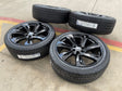 24" Cadillac Escalade V OEM wheels rims black tires 2024 2025 2026 NEW MICHELIN Texas Truck Tire