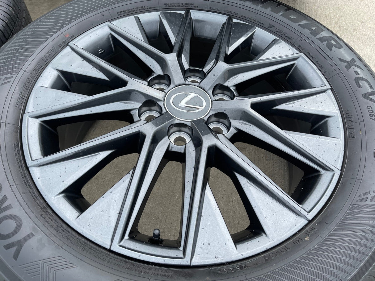 20" Lexus GX550 OEM wheels rims Toyota Land Cruiser Tundra 10545 LX600 2025 NEW Texas Truck Tire