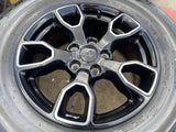 18" Jeep Wrangler SMOKY MOUNTAIN Black OEM 9198 wheels rims tires MICHELIN NEW Texas Truck Tire