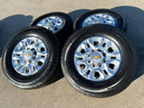 18" Chevy Silverado 2500 3500 OEM 5959 wheels rims MICHELIN LTX A/T2 NEW Texas Truck Tire