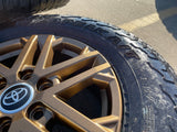 18" Toyota Tundra TRD OEM wheels rims 75281 Sequoia LX600 2025 2026 NEW FALKEN Texas Truck Tire