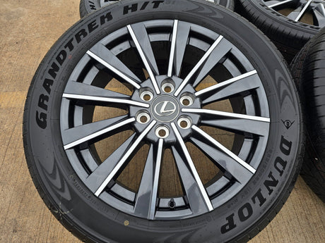 22" Lexus GX550 OEM wheels rims Toyota Land Cruiser Tundra 78519 LX600 2025 NEW Texas Truck Tire