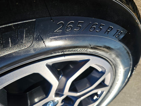 18" Ford Expedition F-150 TREMOR OEM rims wheels 2025 2026 NEW MICHELIN Texas Truck Tire