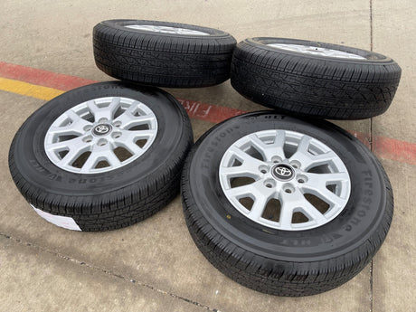 17" Toyota Tacoma 4Runner TRD OEM 94254 10637 wheels rims 2026 FIRESTONE NEW Texas Truck Tire