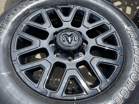20" Dodge Ram 2500 3500 LARAMIE OEM 51649 wheels rims 2025 2026 Texas Truck Tire