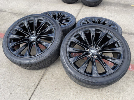 24" Cadillac Escalade V OEM ONYX wheels rims 2023 2024 2025 2026 BRIDGESTONE Texas Truck Tire